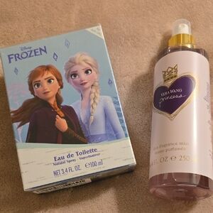 Frozen and Vera Wang Princess Fragrance Mist NWT